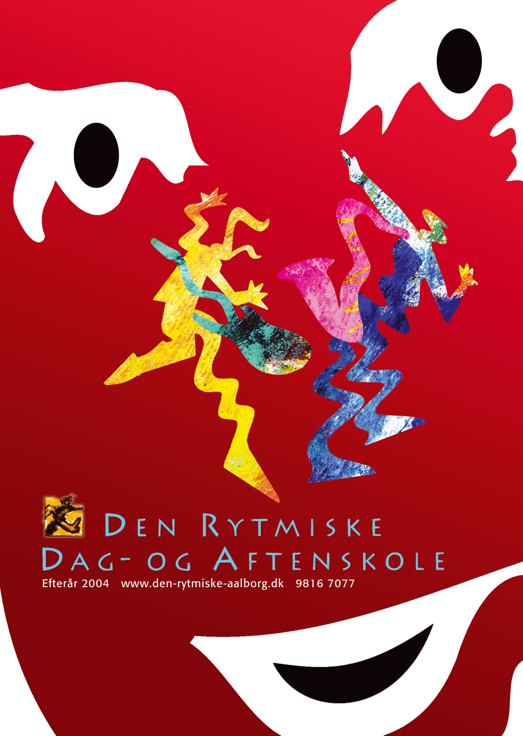 Den Rytmiskes plakat i efteråret 2004 af kunstner Nils Sloth